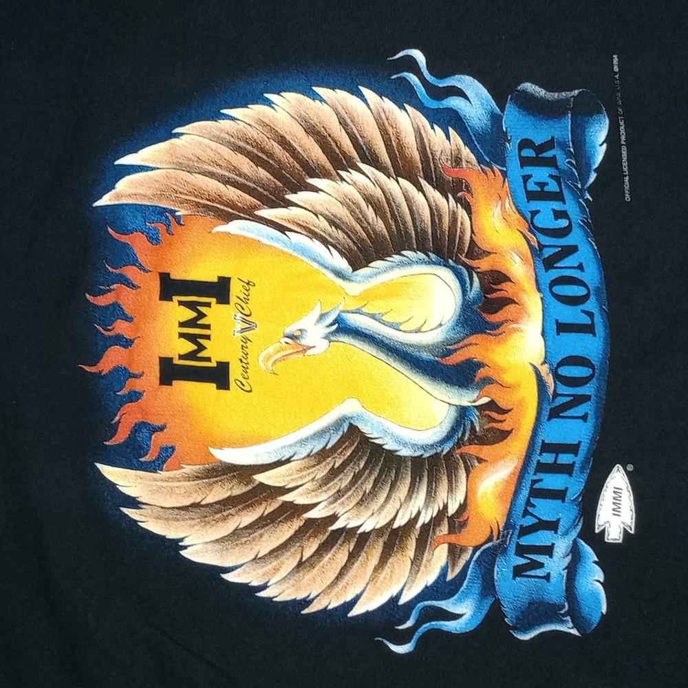 Vtg 1994 Indian Motorcycle t-shirt